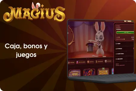Magius Casino Caja, bonos y juegos