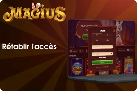 The Magius Casino Rétablir l'accès