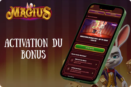 Activation du bonus Magius