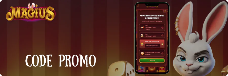 Code promo Magius