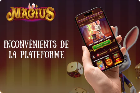 Inconvénients de la plateforme Magius