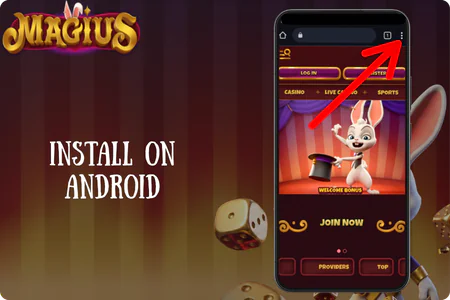 Install on Android Magius