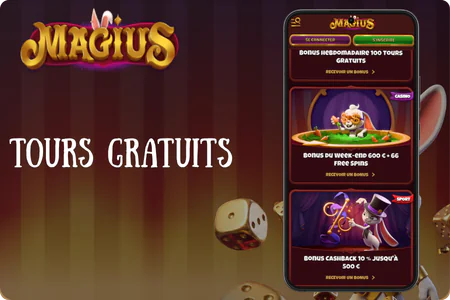 Tours gratuits Magius